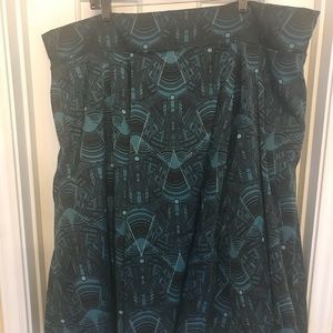 Melissa McCarthy Seven teal skirt